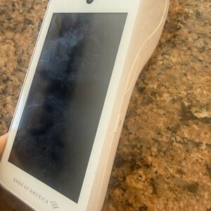 White Mobile Payment Terminal